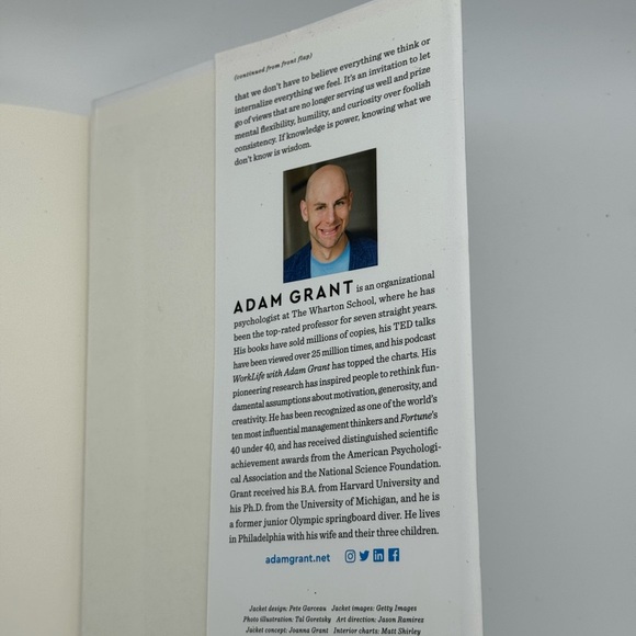 Think Again by Adam Grant - Hardcover - Picture 3 of 5